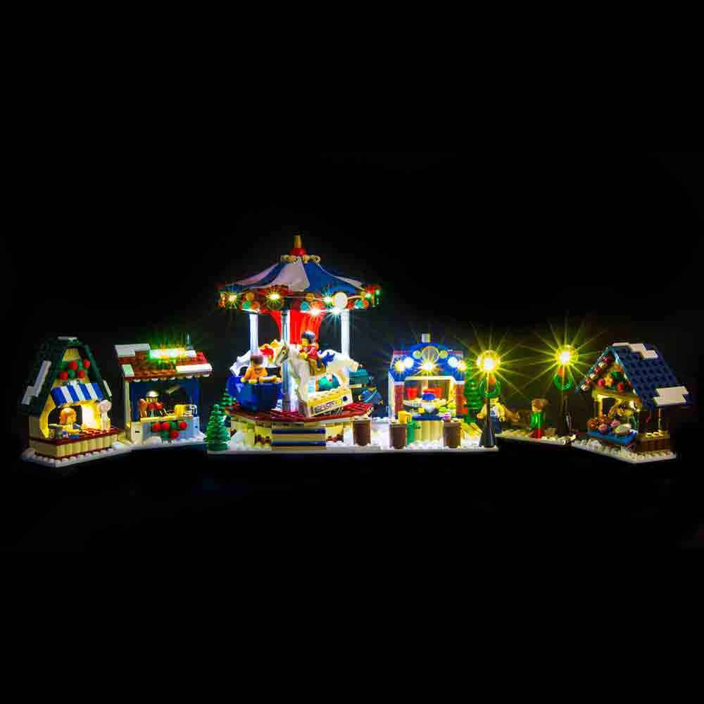 dannelse laser offentliggøre LEGO® Winter Village Market 10235 Light Kit – Light My Bricks USA