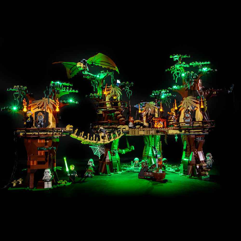 format Jeg mistede min vej æstetisk LEGO® Star Wars Ewok Village 10236 Light Kit – Light My Bricks USA