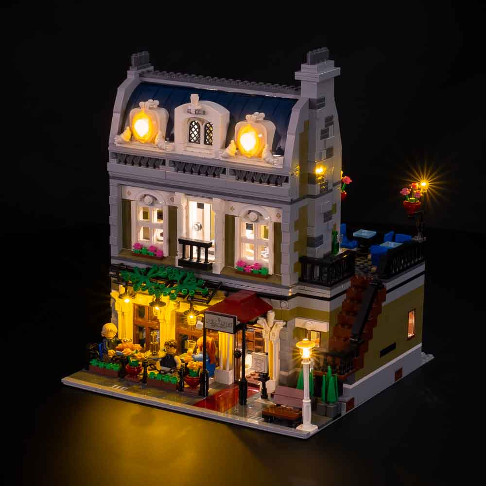 LEGO® Parisian Restaurant Light Light My Bricks USA