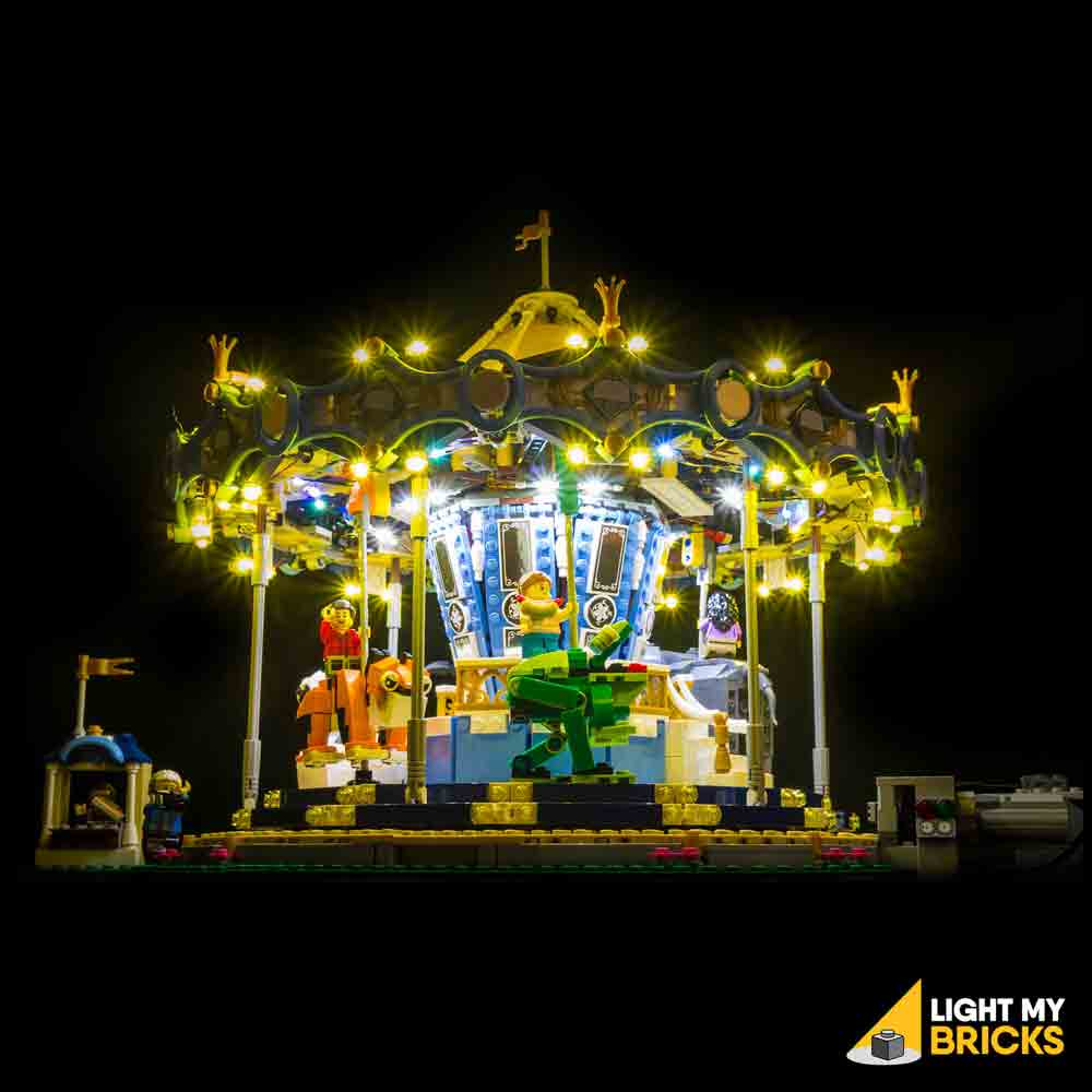 lego carousel lights