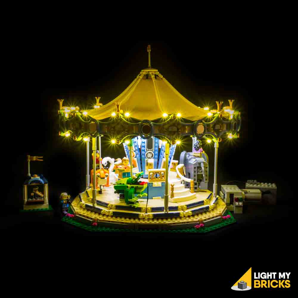 lego carousel lights