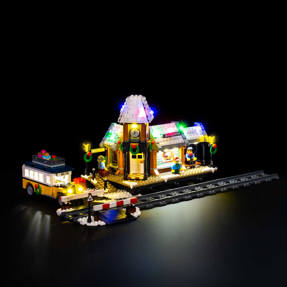 LEGO® Winter Village Station 10259 Light – Light My Bricks USA