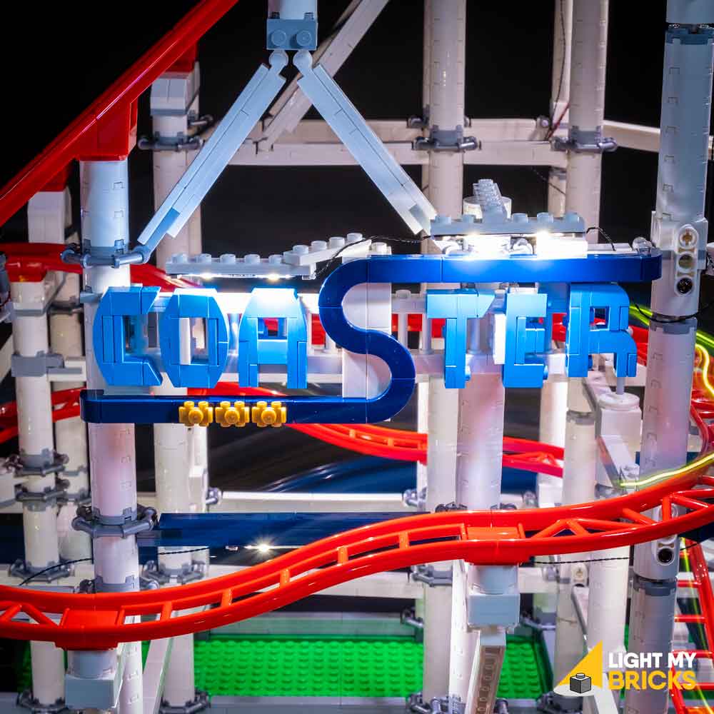 Lego Roller Coaster 10261 Light Kit