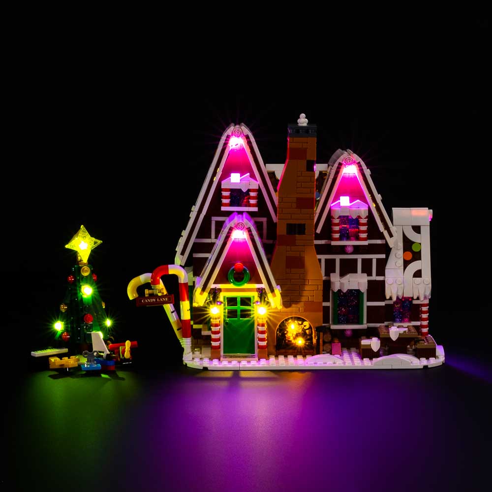 Gingerbread House 10267 Light Kit – Light Bricks USA
