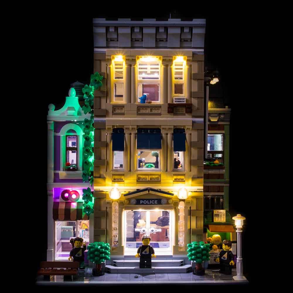 LEGO® Police Station 10278 Light – Light My Bricks USA