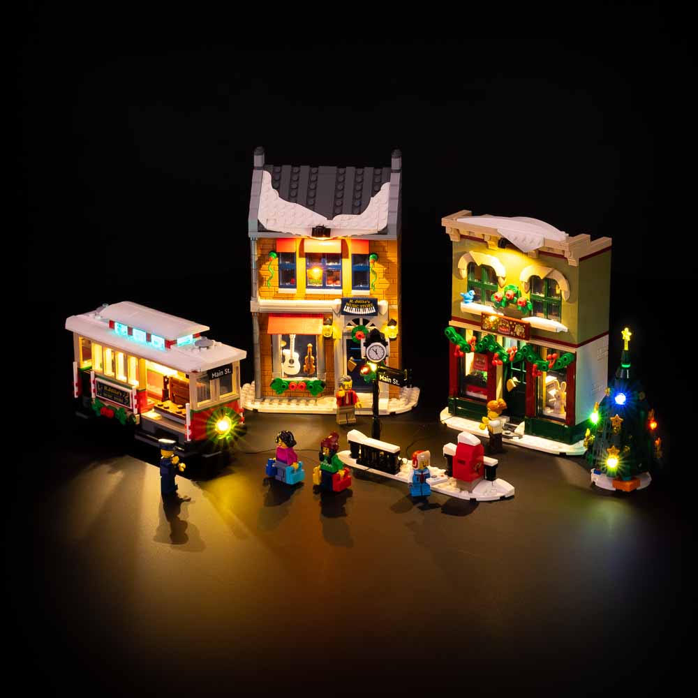 LEGO® Winter Village review: 10308 Holiday Main Street