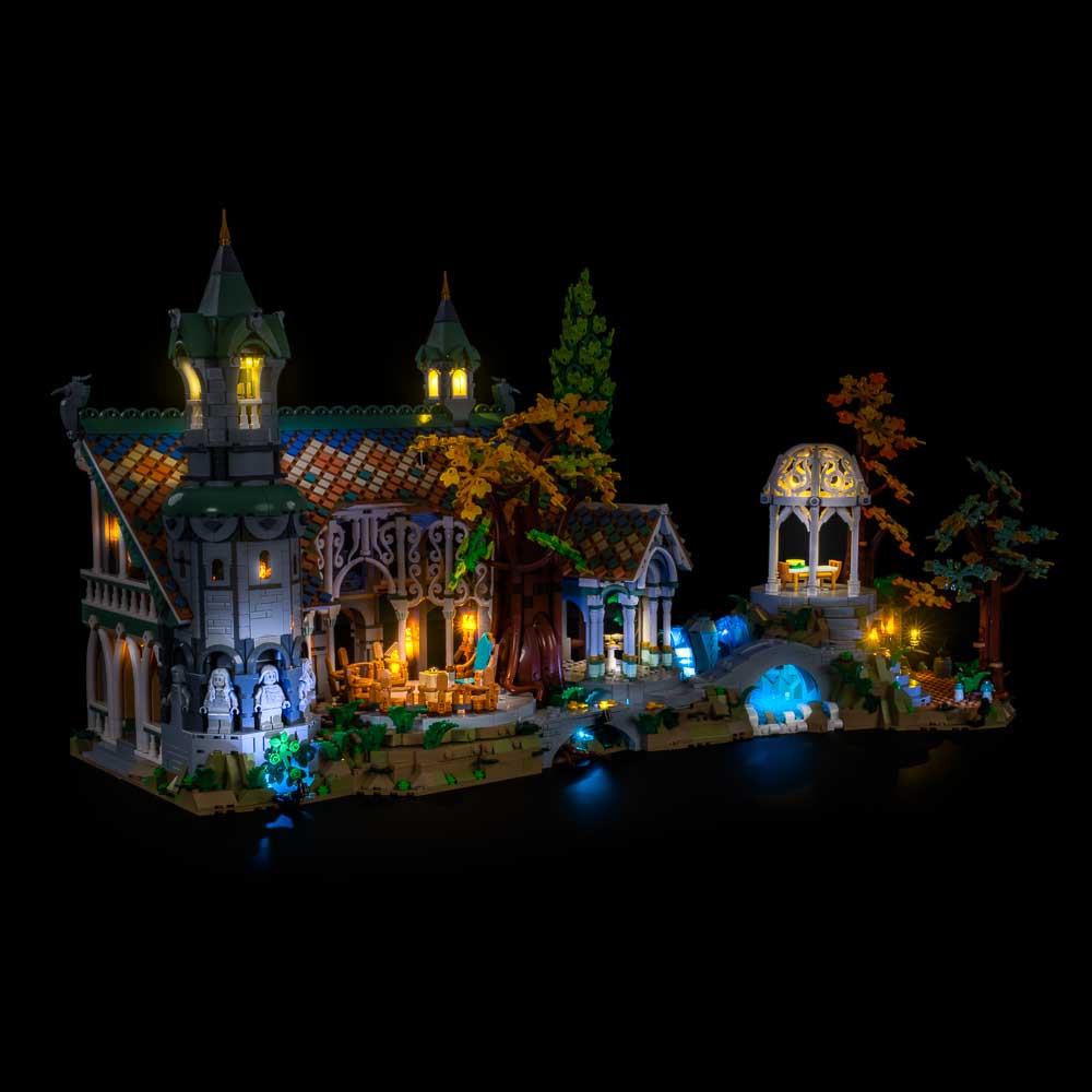 LEGO MOC 10316 Rivendell Extension by Fanpeixi