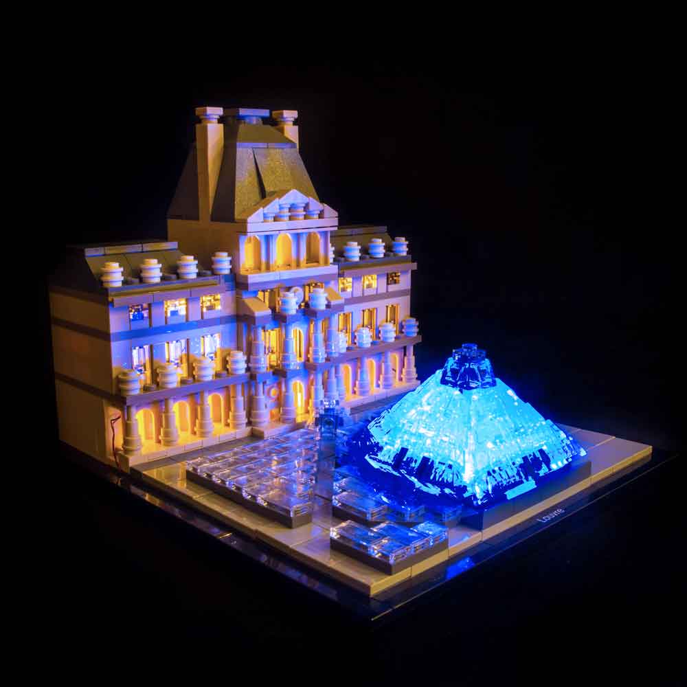 LEGO® Louvre 21024 Kit – Light My