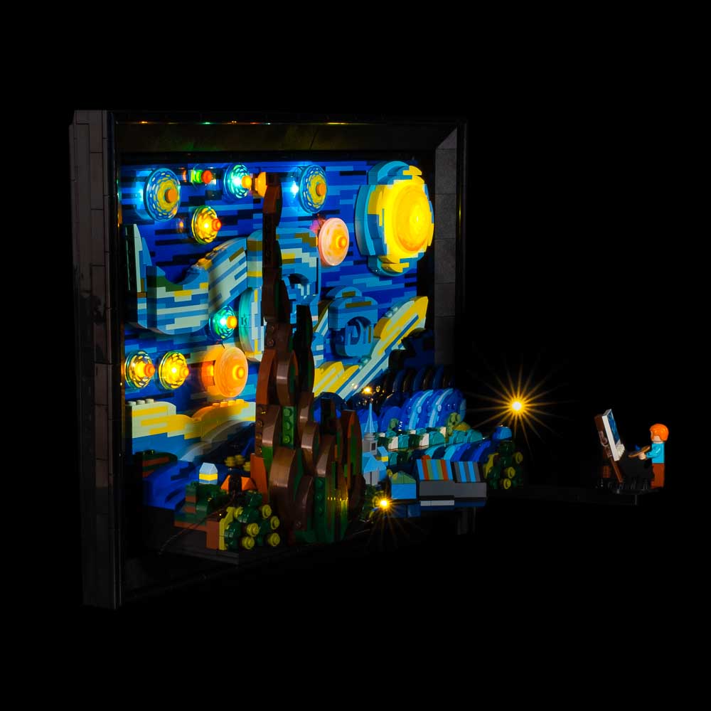 LEGO Van Gogh, Weekend before last, I got to spend a couple…