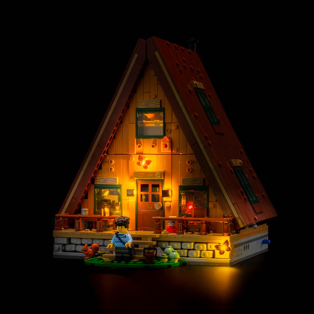 LEGO A-Frame Cabin #21338 Light Kit