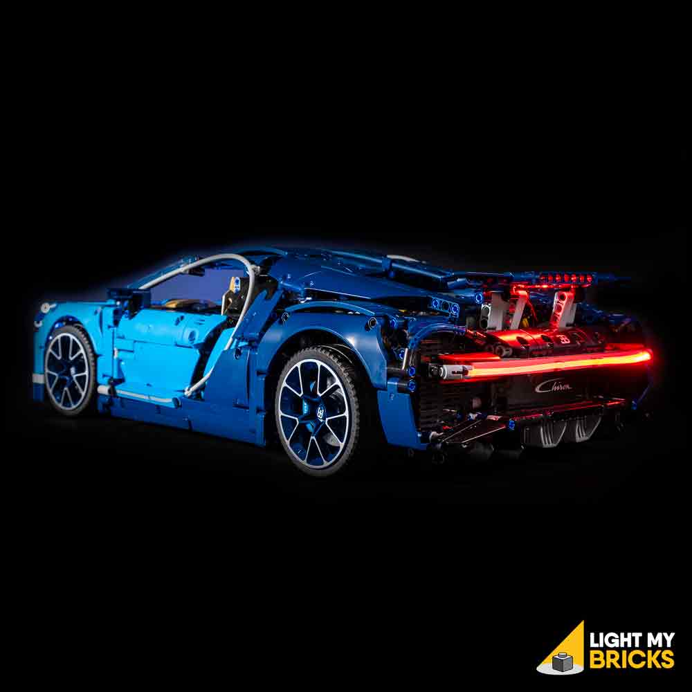 lego technic bugatti chiron lights