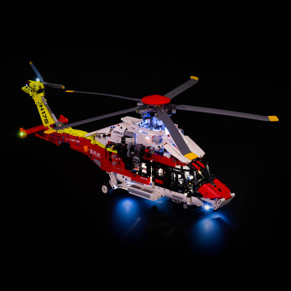 George Bernard bewonderen Toevallig LEGO Airbus H175 Rescue Helicopter #42145 Light Kit – Light My Bricks USA