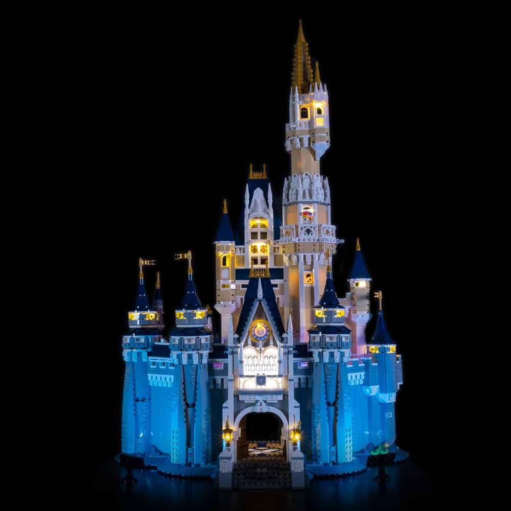 meteoor Bij naam Zorgvuldig lezen LEGO® Disney Castle 71040 Light Kit – Light My Bricks USA