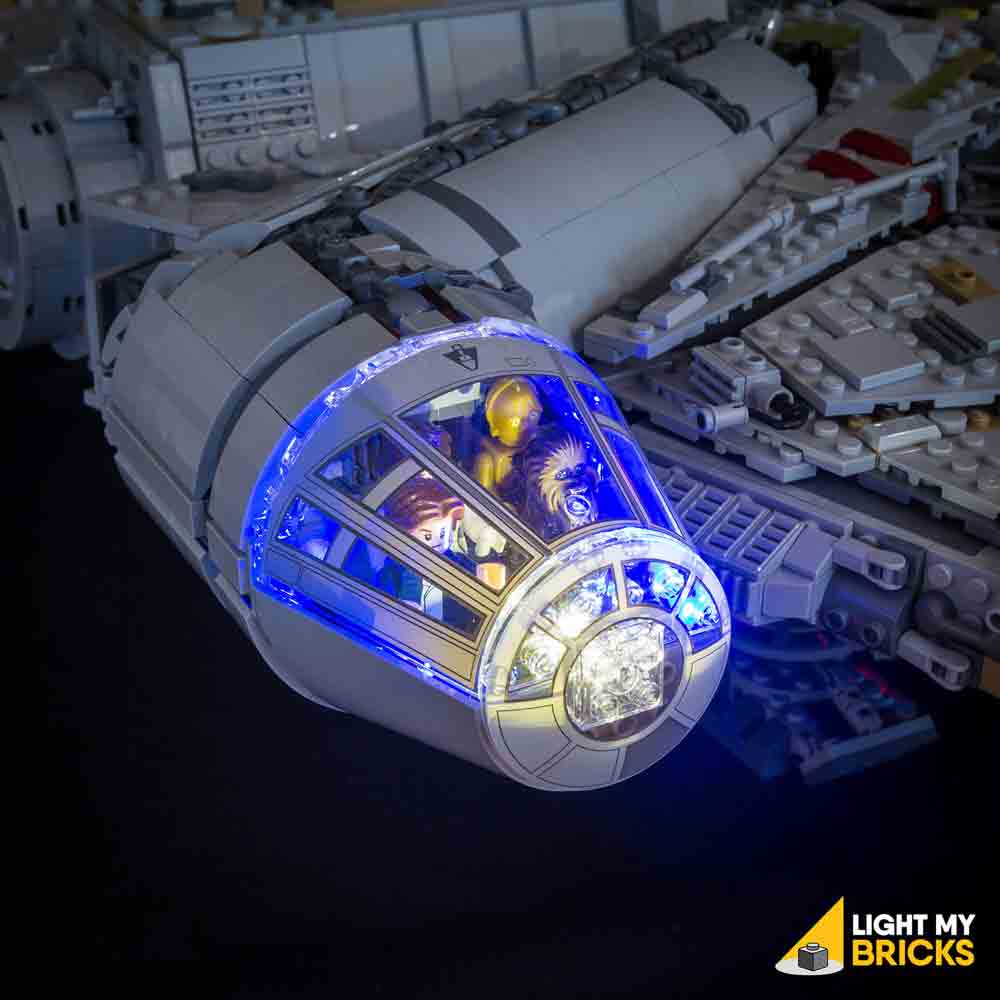 led lights for lego millennium falcon