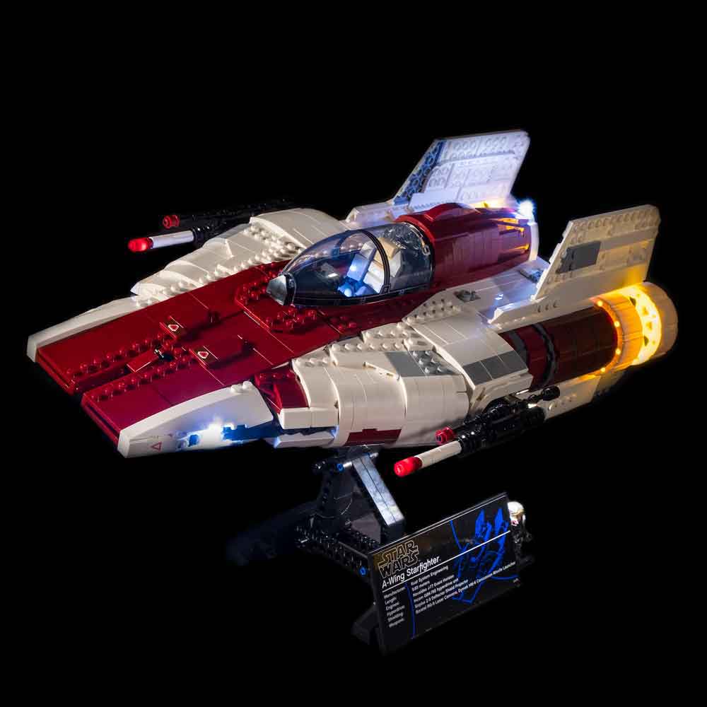 LEGO® Star Wars UCS A-Wing Starfighter 75275 Light Kit Light My Bricks USA