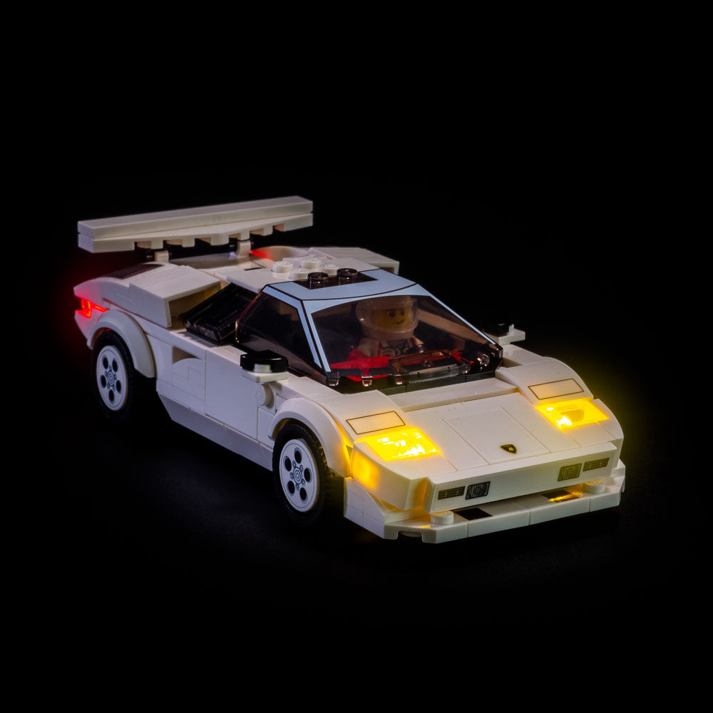 LEGO Speed Champions Lamborghini Countach #76908 Light Kit – Light