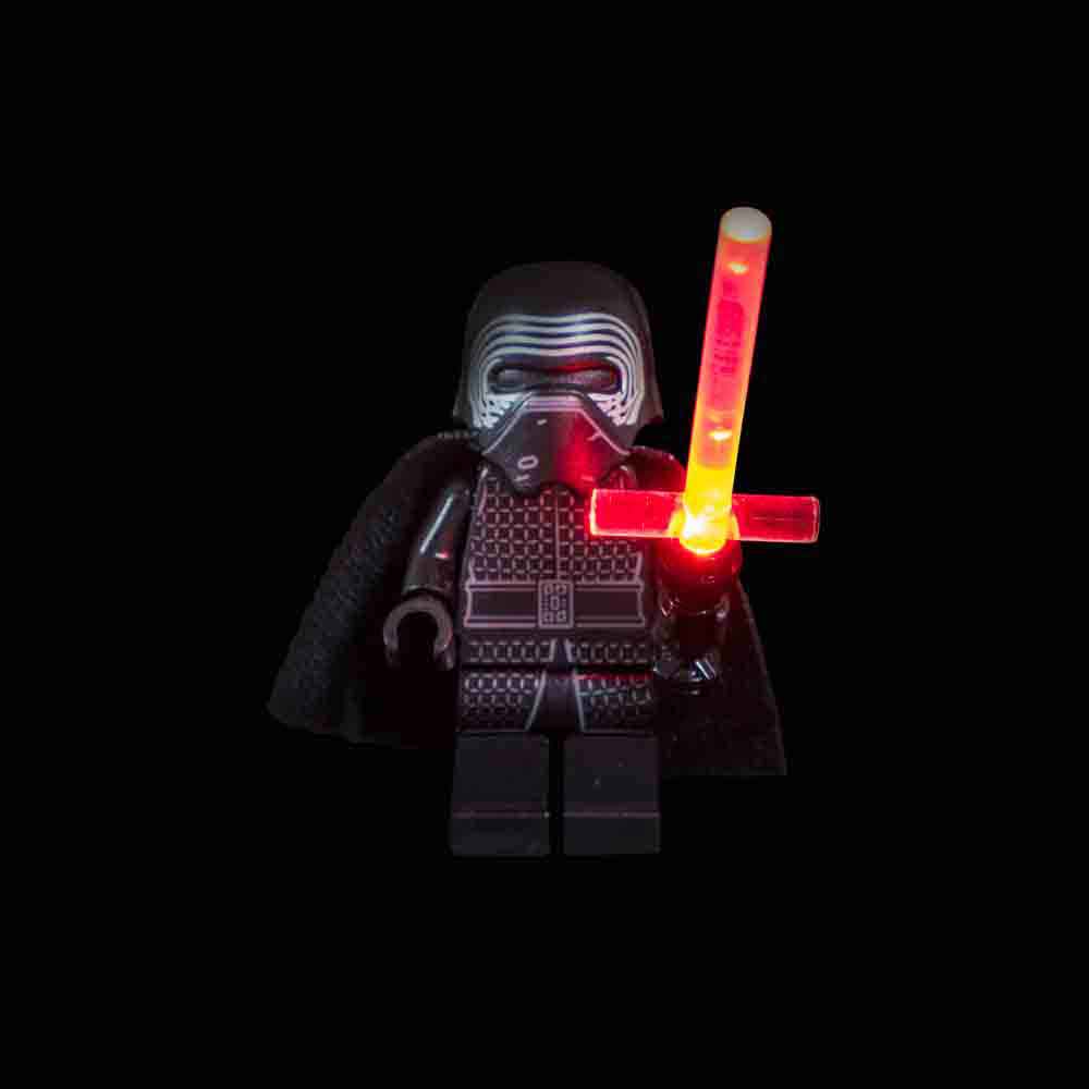 LED LEGO Star Wars Lightsaber Light - Kylo Ren, LEGO® lighting – Light My  Bricks USA