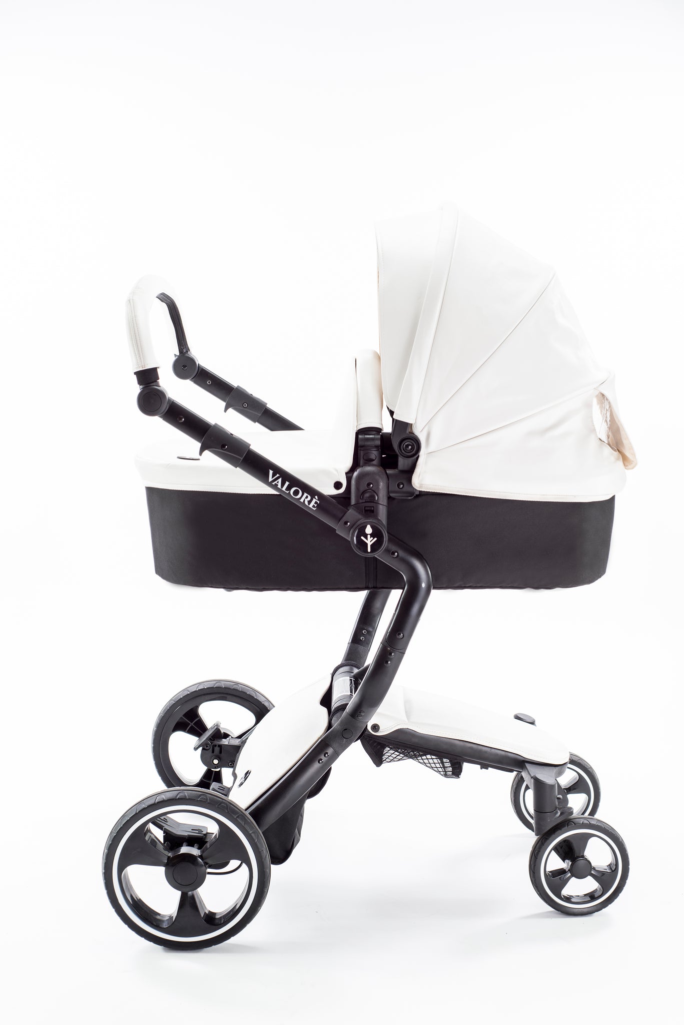 white strollers