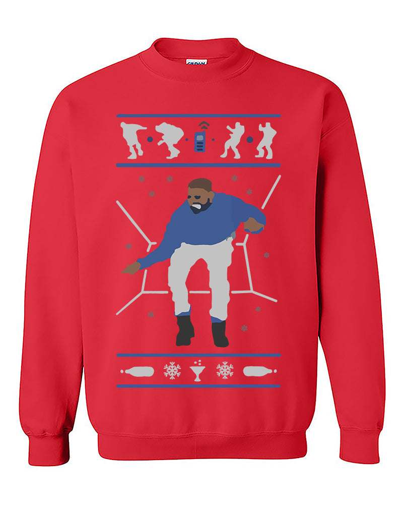 Ugly Christmas Sweater 1 800 Hotline Bling Drake Inspired Sweatshirt Xmas Gift Merry Christmas Crewneck Sweater