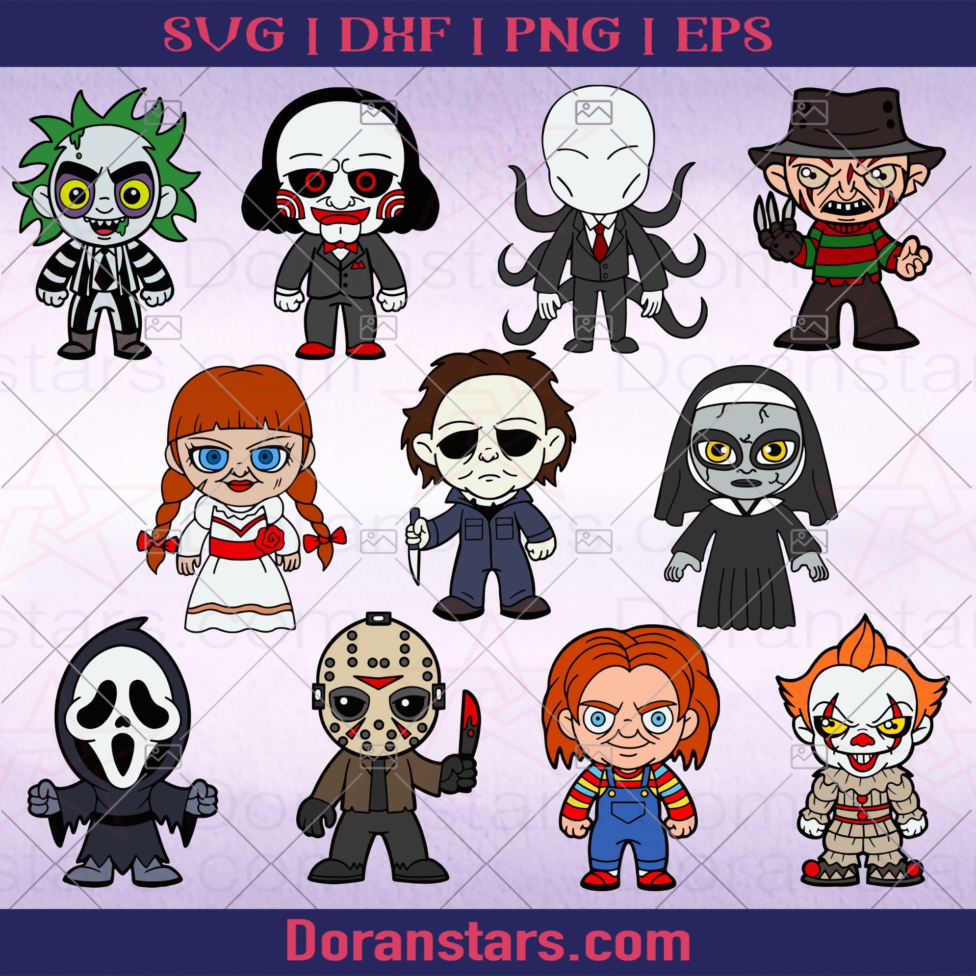 Babies Horror Characters Svg Horror Movie Svg Hallowe - vrogue.co