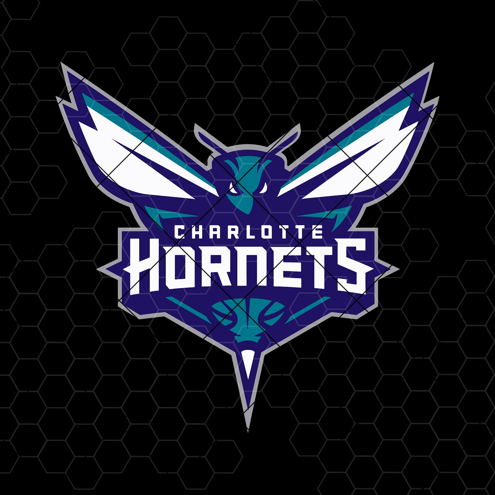 Download Charlotte Hornets Digital Cut Files Svg, Dxf, Eps, Png ...