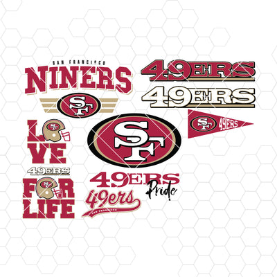 San Francisco 49ers SVG, San Francisco 49ers files, 49ers logo ...