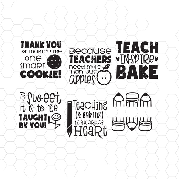 Download Teacher Svg And Cut Files For Crafters Teacher Thank You Oven Mitt Designs Clothing Wearables Kids Crafts Poligon Com