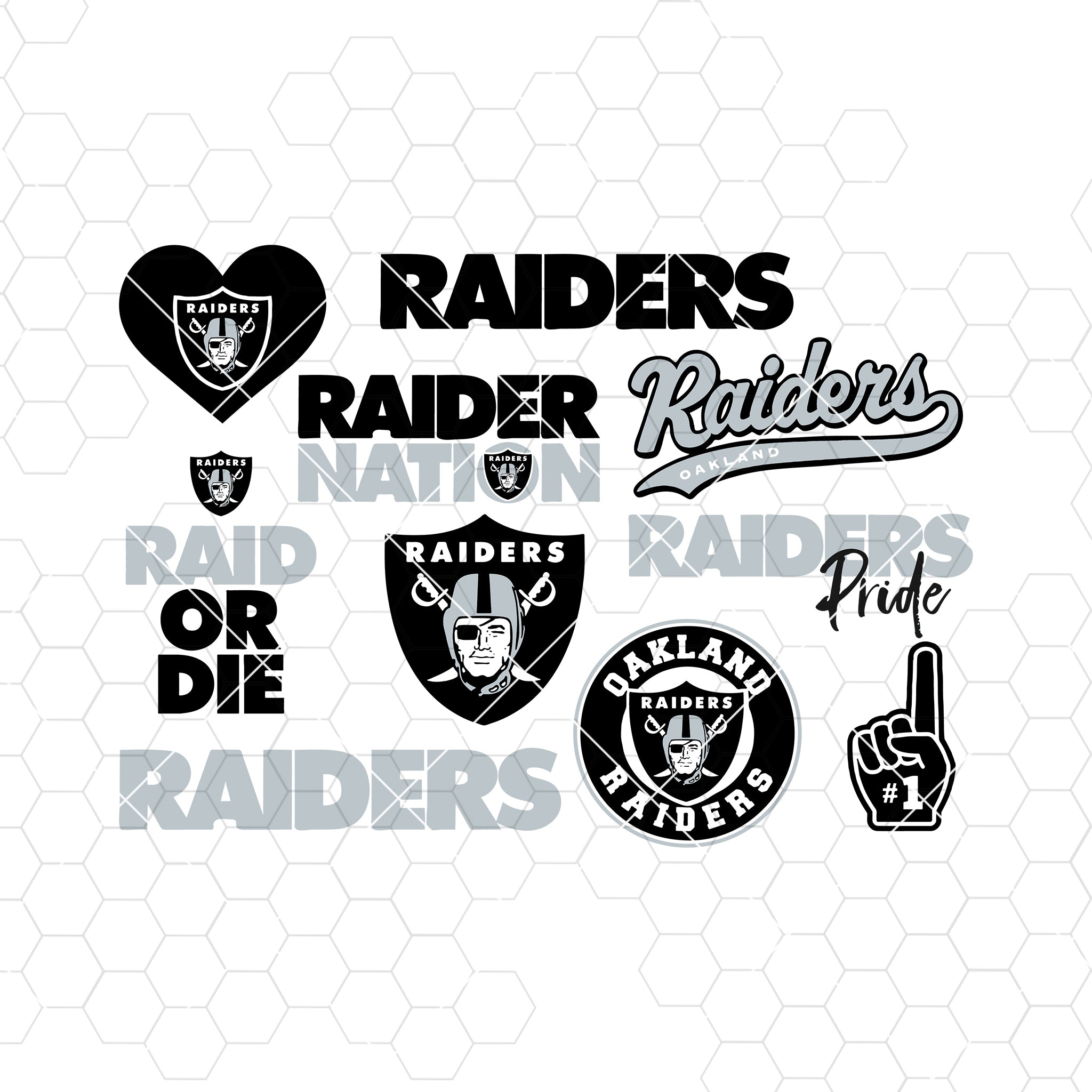 Download Oakland Raiders SVG, Oakland Raiders files, raiders logo ...