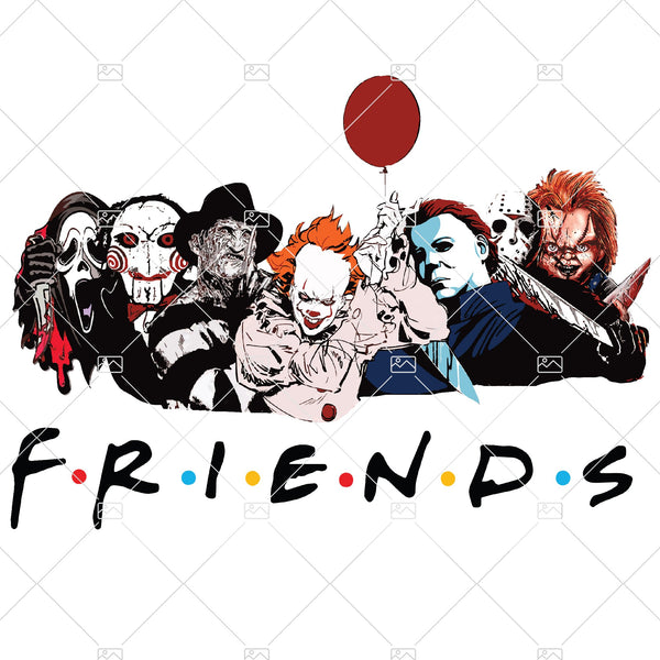 Free Free 87 Friends Horror Svg Free SVG PNG EPS DXF File