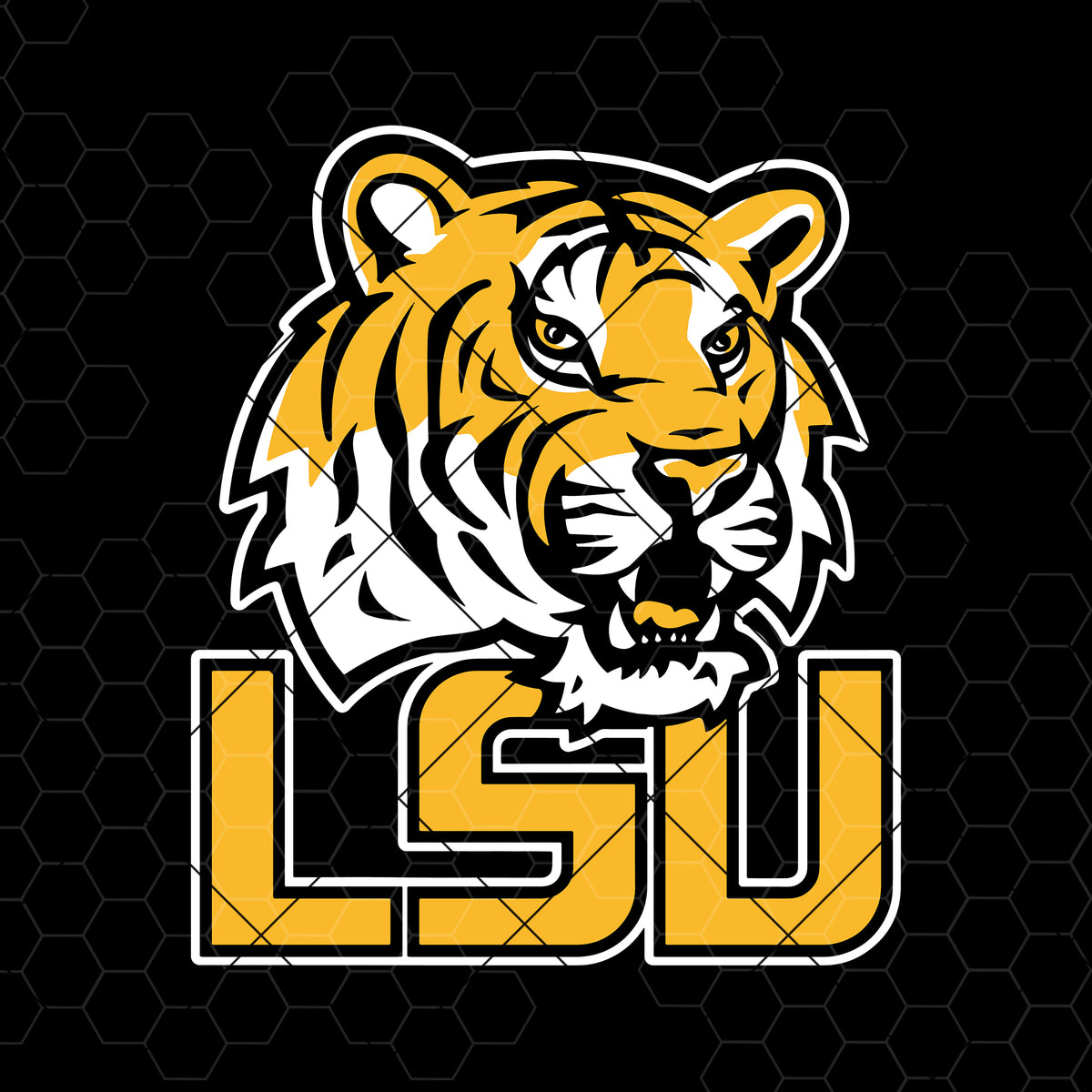 Download LSU Digital Cut Files Svg, Dxf, Eps, Png, Cricut Vector ...