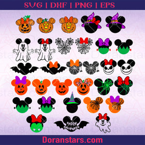 Mickey Mouse Svg Bundle, Mickey and Minnie SVG, Mickey Mouse SVG ...