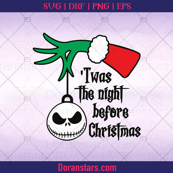 Download Twas The Night Before Christmas Svg Png Sublimation Disney Christmas S Doranstars