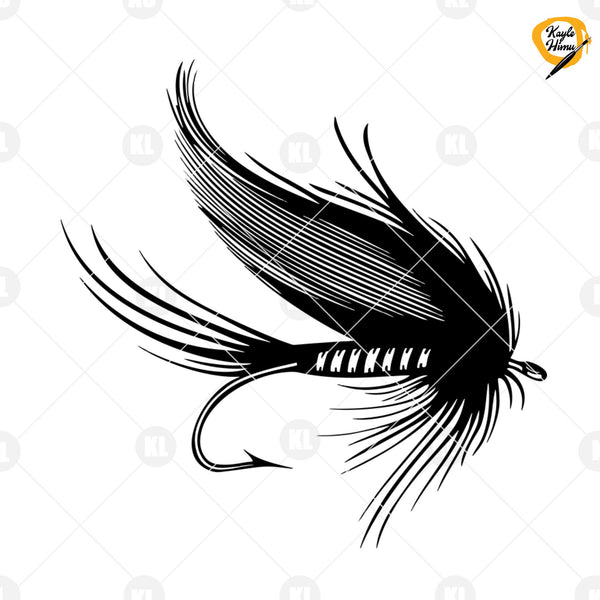 Download Fly Fishing-Insects Artificial Lure Digital Cut Files Svg, Dxf, Eps, P - DoranStars