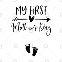 Download My First Mother S Day Digital Cut Files Svg Dxf Eps Png Cricut Vec Doranstars SVG, PNG, EPS, DXF File