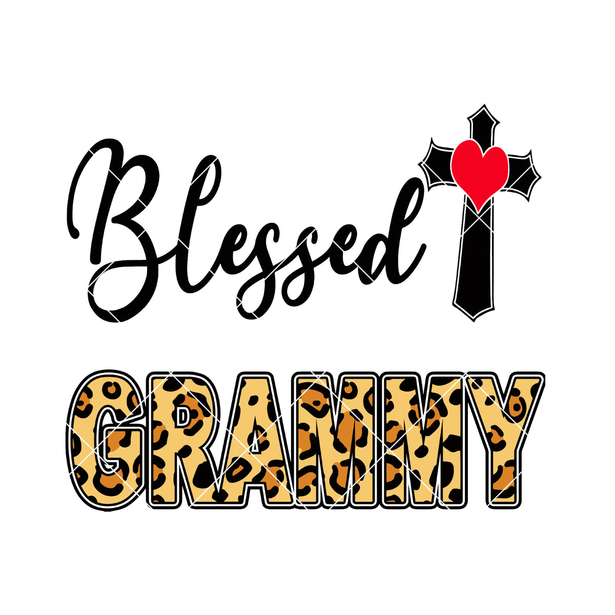 Download Blessed Grammy Digital Cut Files Svg, Dxf, Eps, Png ...