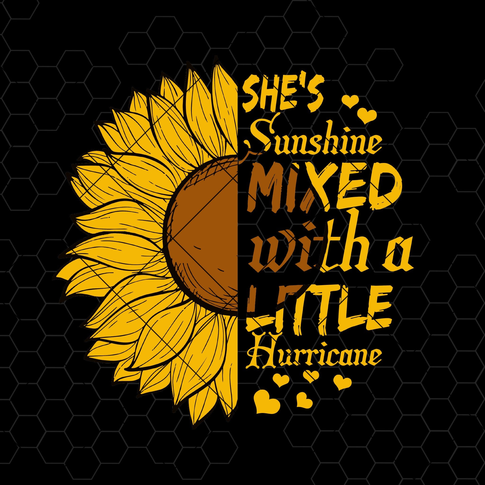 August Girls Are Sunshine Mixed With Little Hurricane Svg 