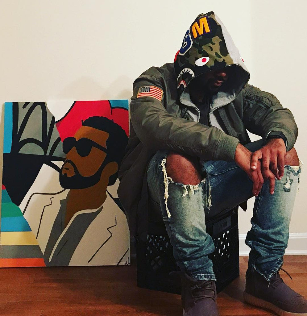 Marly Mcfly Kanye Street Art