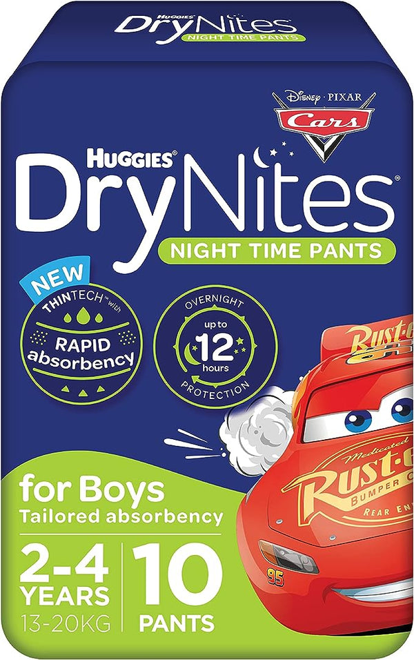 DryNites Huggies Pantalones de Pijama de Niña, 4-7 Chile