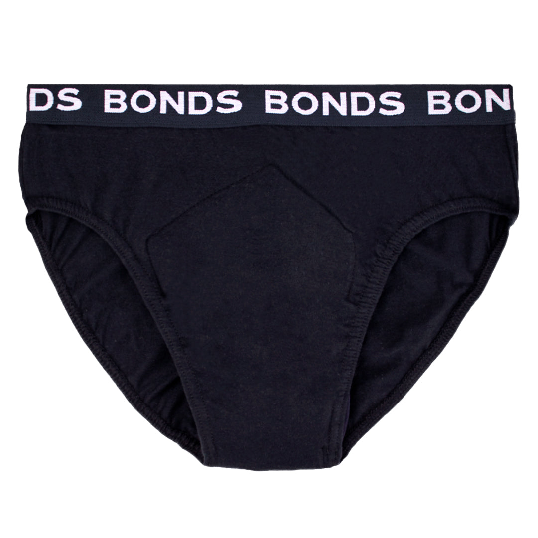Men's BONDS Hipster with incontinence pad (Single), IncontinenceProducts.com.au