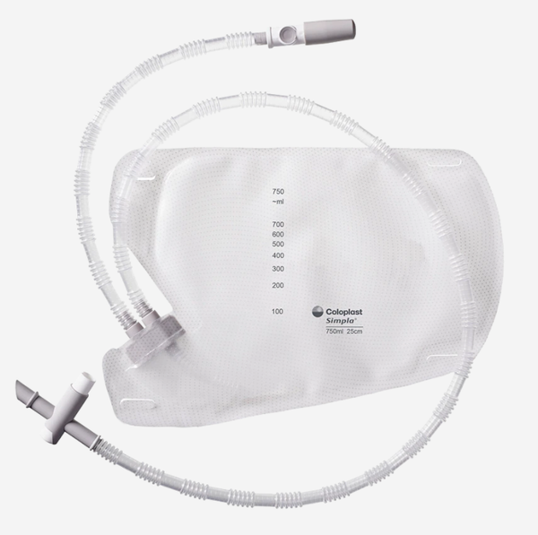 Conveen® Contour Urine Leg Bag, Clamp Outlet, non-Sterile