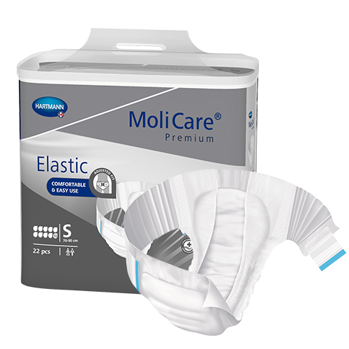 MoliCare Premium Elastic 8D Adult Incontinence Brief M Heavy