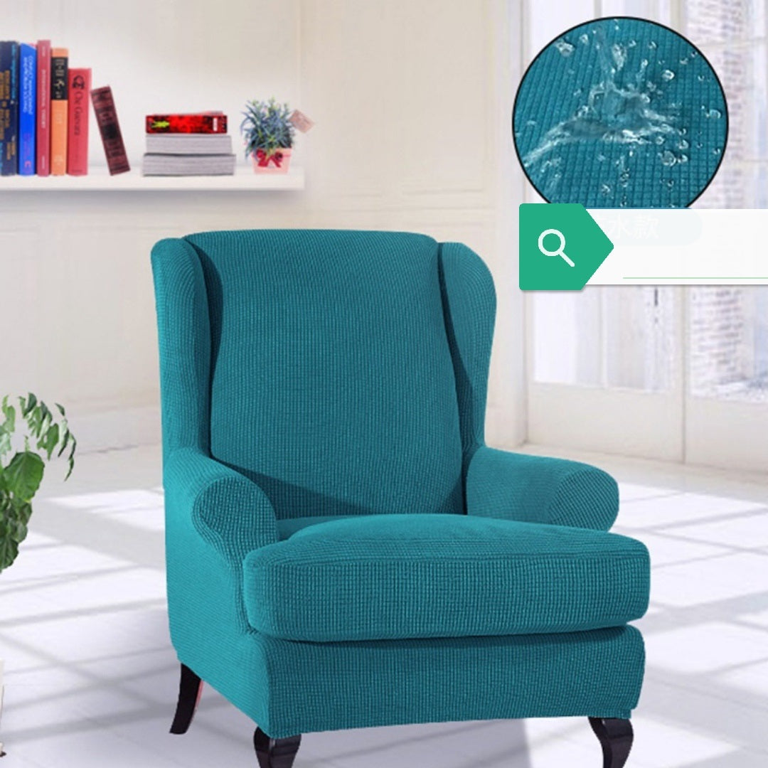 wing back recliner chair cover