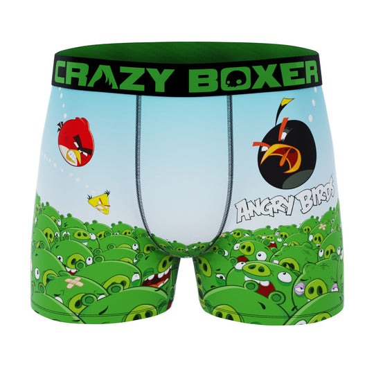 Crazy Boxer Cartoon Network Johnny Bravo Mens Printed Trunk Brief Size XL  New