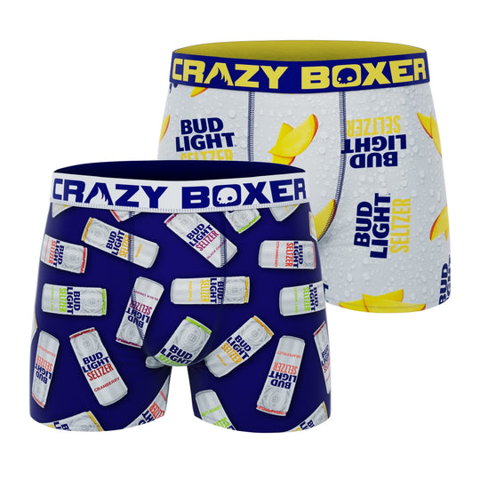 CRAZYBOXER Men's Underwear TMNT Pizza Box Non-slip waistband Soft Boxer  Brief Distortion-free (Creative Packaging)