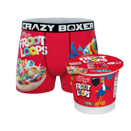CRAZYBOXER Men's Underwear Kellogg's Rice Krispies Stretch Breathable Boxer  Brief Anti-irritation at  Men's Clothing store