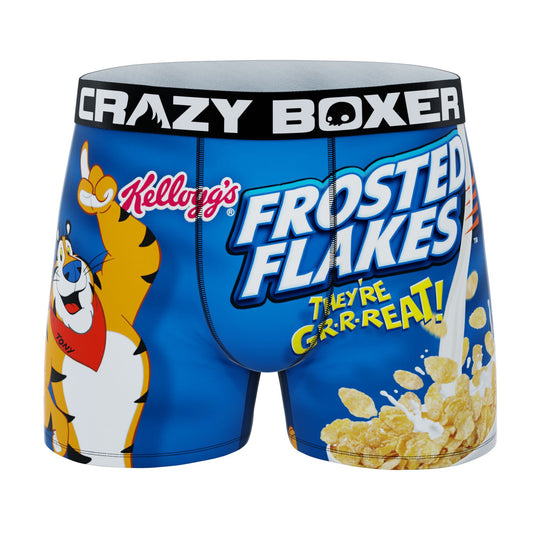 CRAZYBOXER Kellogg's Eggo; Men's Boxer Briefs, 3-Pack