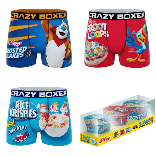 Kellogg's Honey Smacks Cereal Swag Boxer Briefs (Small (28-30