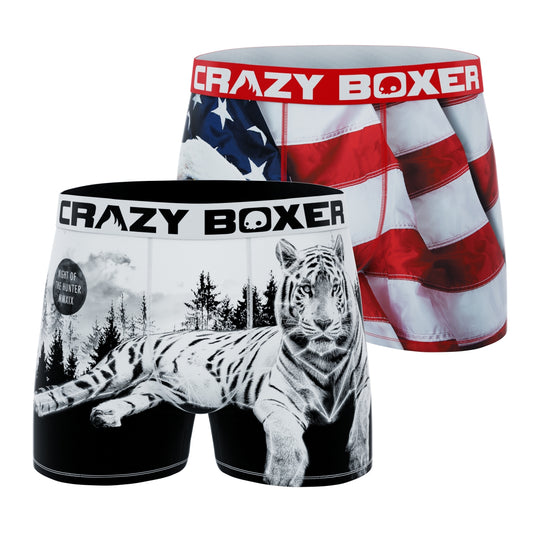 Crazy Boxer Mens 2XL 44-46 Briefs Keyboard Cat Rainbow Meme Funny Underwear