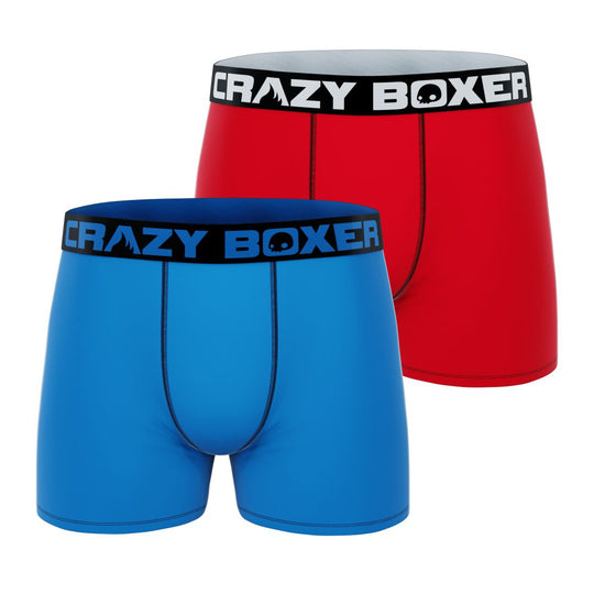 Crazy Boxers Men's Johnny Bravo Boxer Briefs Large: Buy Online at