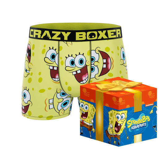 Odd Sox, Funny Men's Boxer Briefs Underwear, Nickelodeon SpongeBob